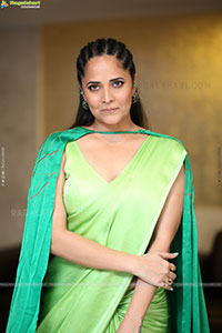 Anasuya at Simbaa Pre Release Event, HD Gallery 