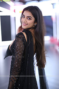 Bhagyashri Borse at Mr. Bachchan Trailer Launch Event