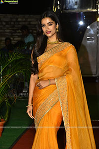 Bhagyashri Borse at Mr. Bachchan Pre Release Event