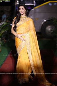 Bhagyashri Borse at Mr. Bachchan Pre Release Event