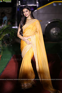 Bhagyashri Borse at Mr. Bachchan Pre Release Event