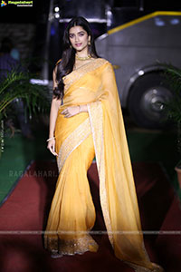 Bhagyashri Borse at Mr. Bachchan Pre Release Event