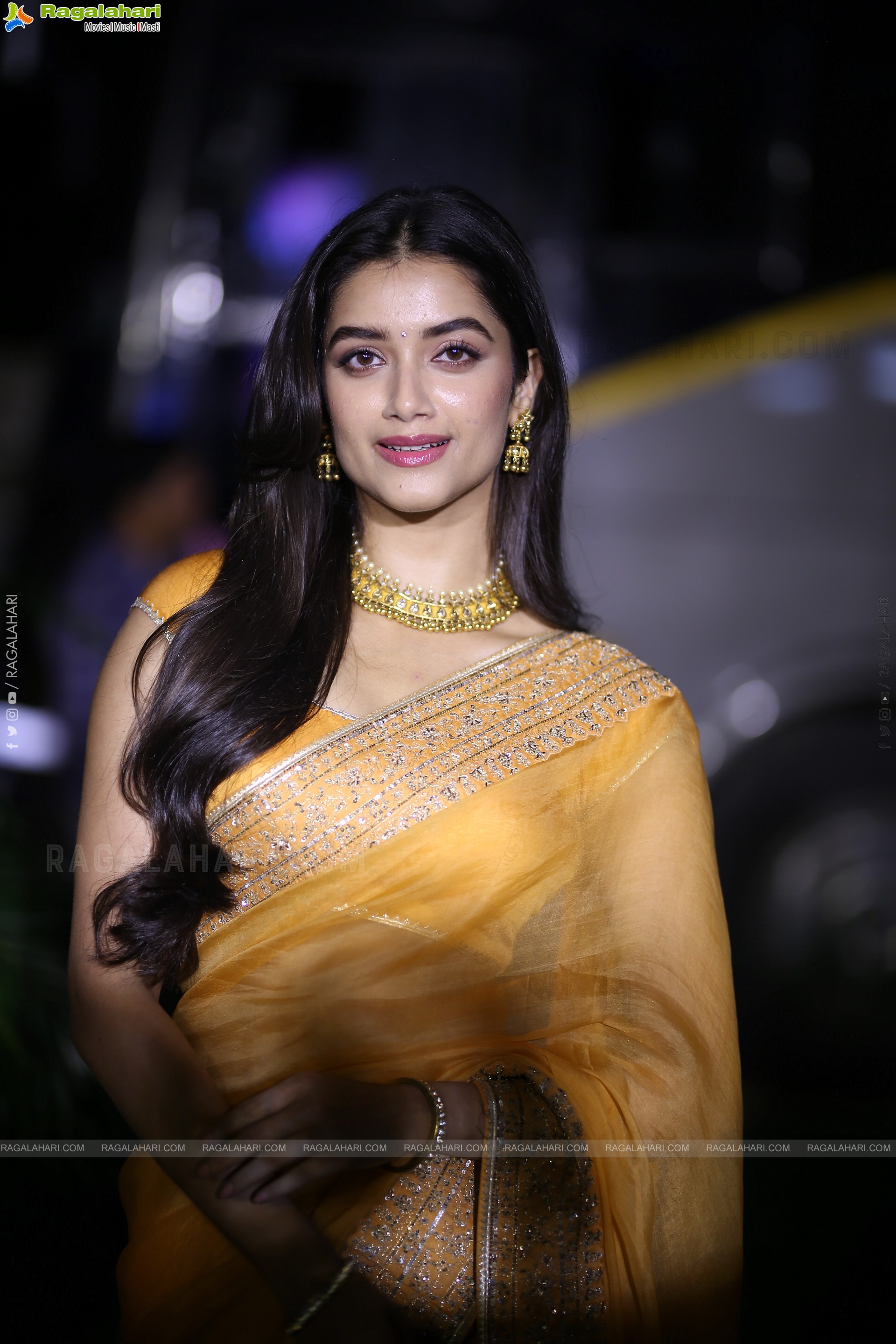 Bhagyashri Borse at Mr. Bachchan Pre Release Event, HD Gallery