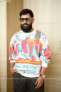 Hero Vikram at Thangalaan Press Meet, HD Gallery