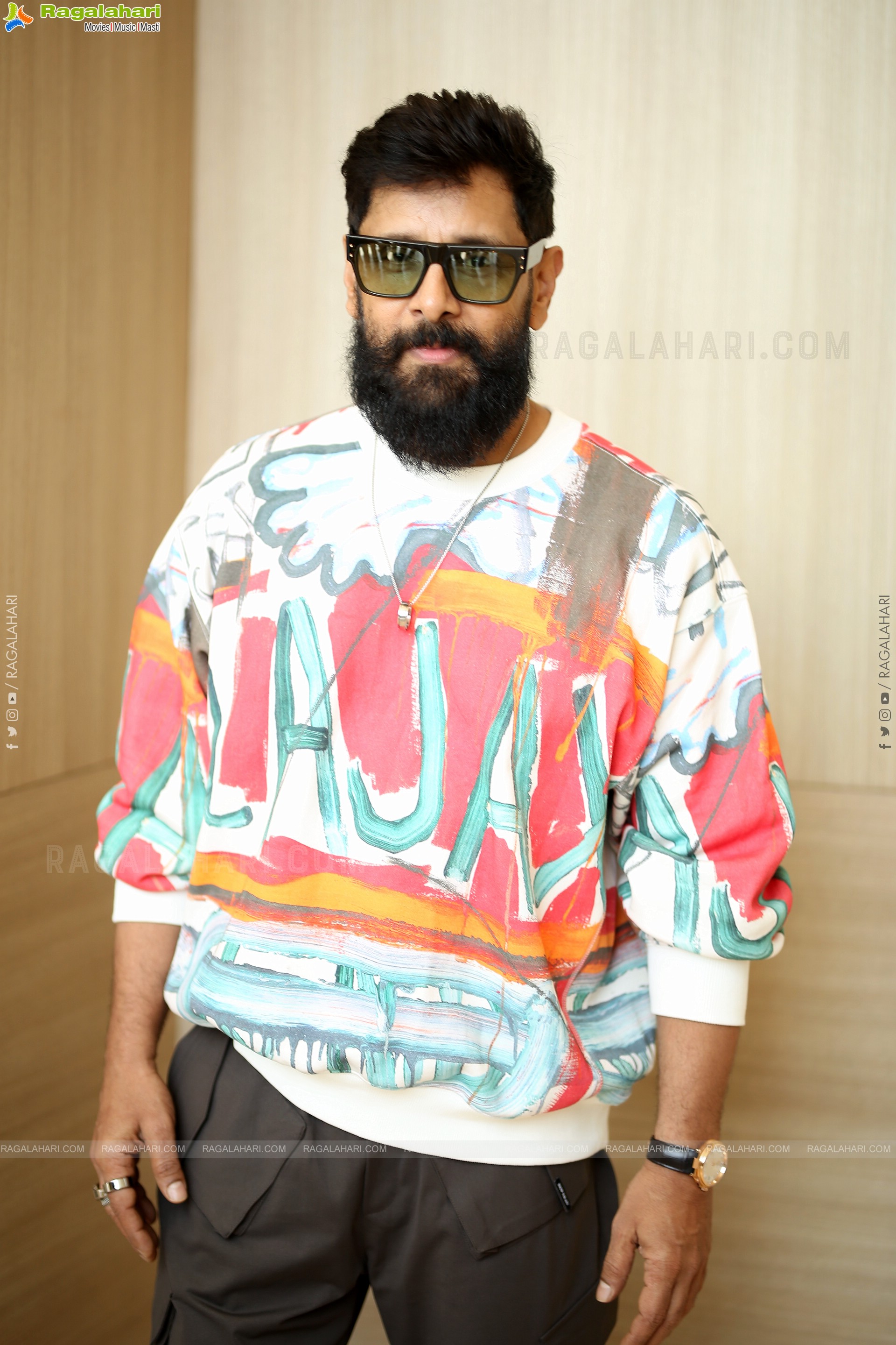 Hero Vikram at Thangalaan Press Meet, HD Gallery