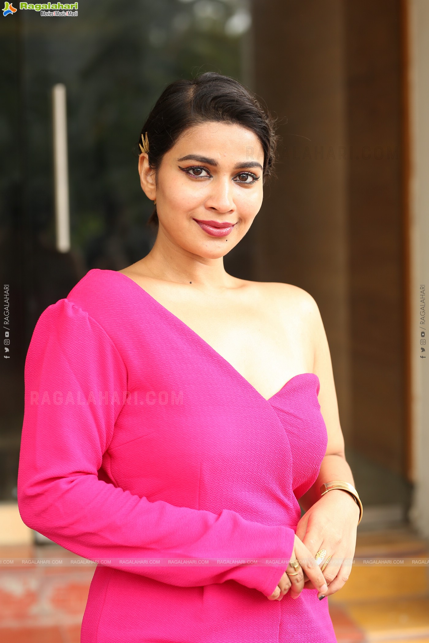 Inaya Sultana At Shivam Bhaje Success Meet, HD Gallery