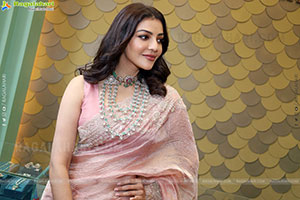 Kajal Aggarwal at Tyohaar Silver Jewellery Showroom Launch