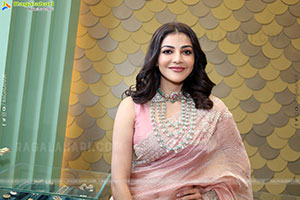 Kajal Aggarwal at Tyohaar Silver Jewellery Showroom Launch