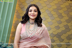 Kajal Aggarwal at Tyohaar Silver Jewellery Showroom Launch