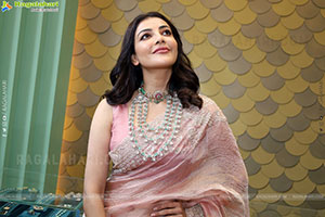 Kajal Aggarwal at Tyohaar Silver Jewellery Showroom Launch