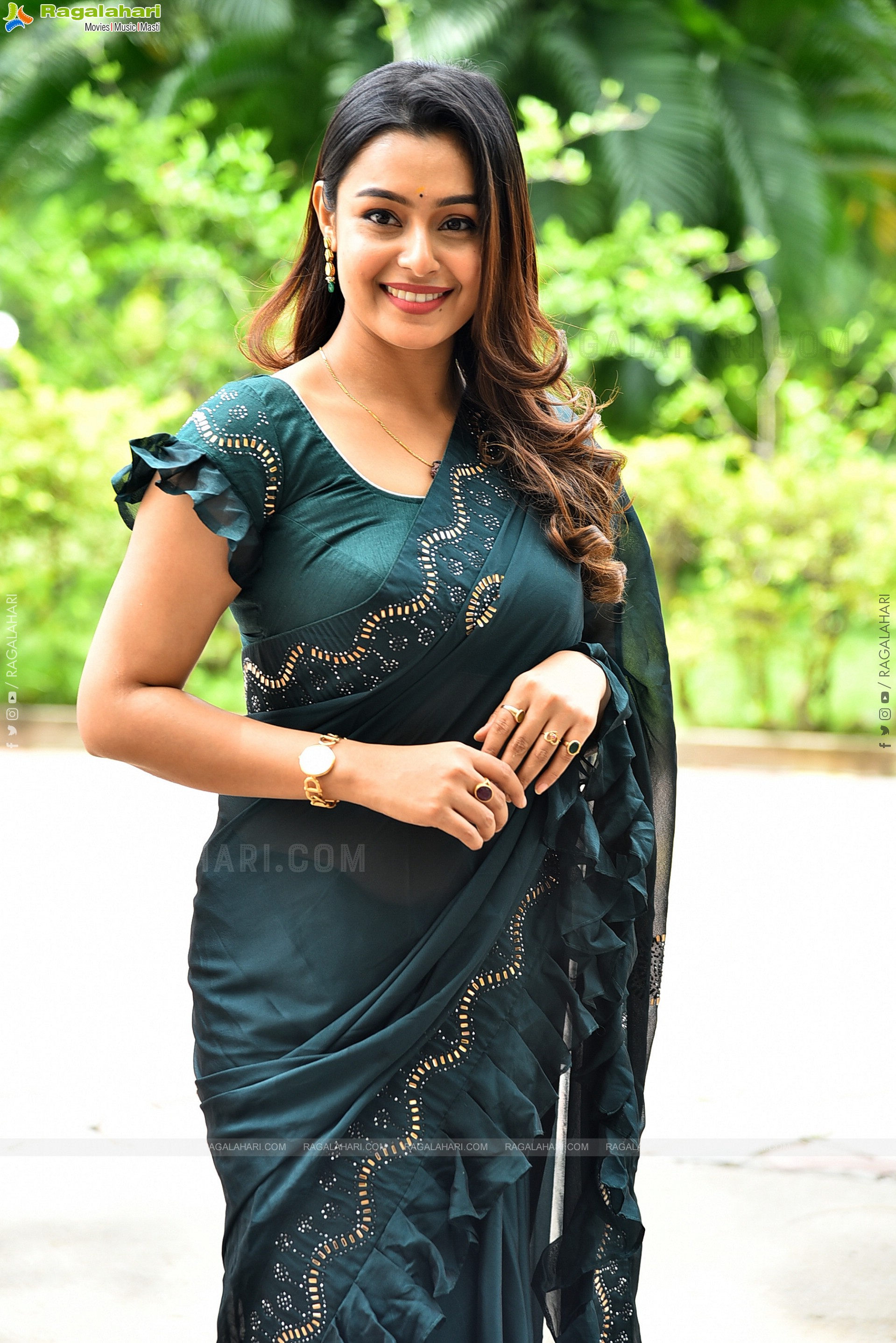 Mokksha at Alanati Ramachandrudu Movie Thanks Meet, HD Gallery