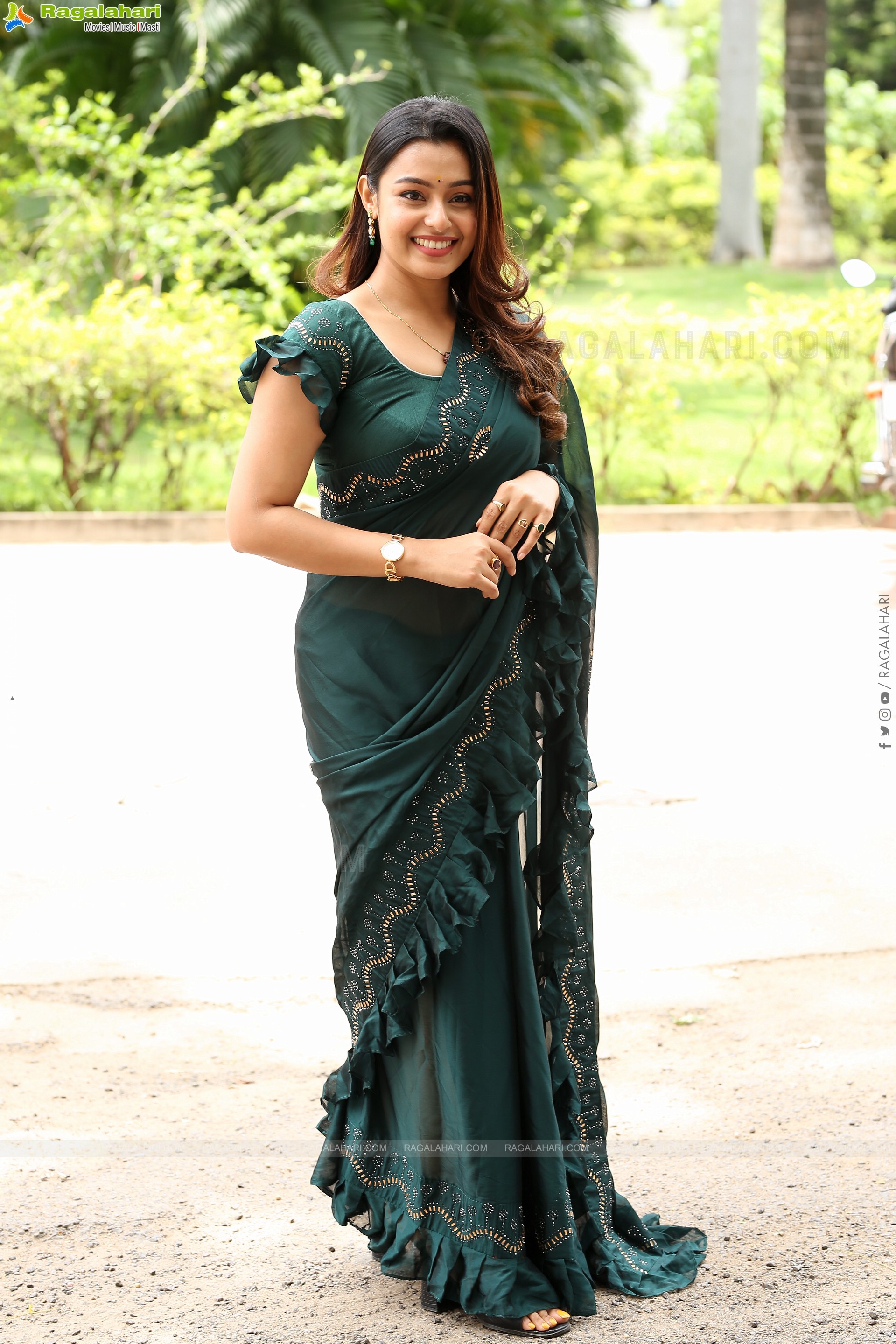 Mokksha at Alanati Ramachandrudu Movie Thanks Meet, HD Gallery