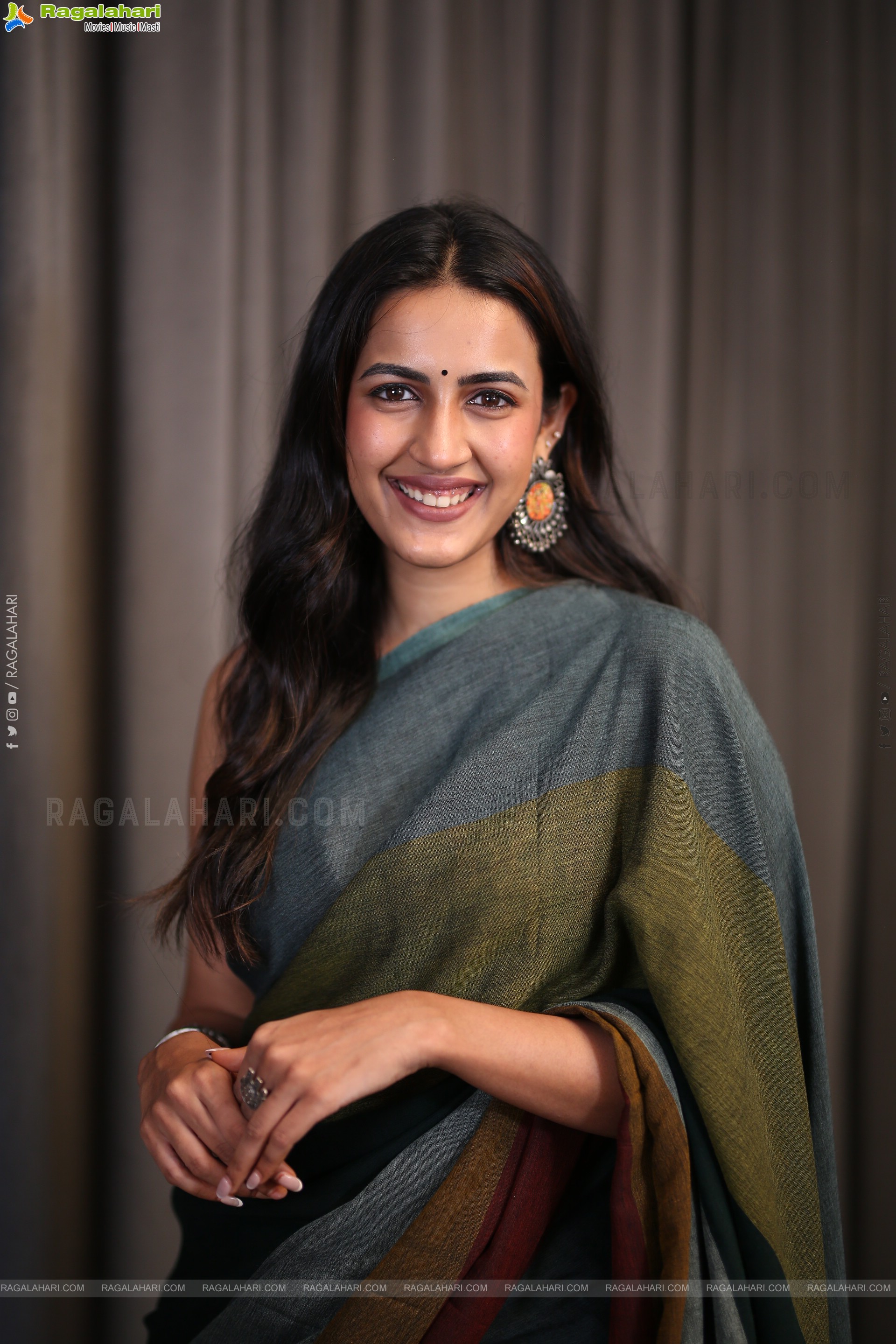 Niharika Konidela at Committee Kurrollu Interview, HD Gallery