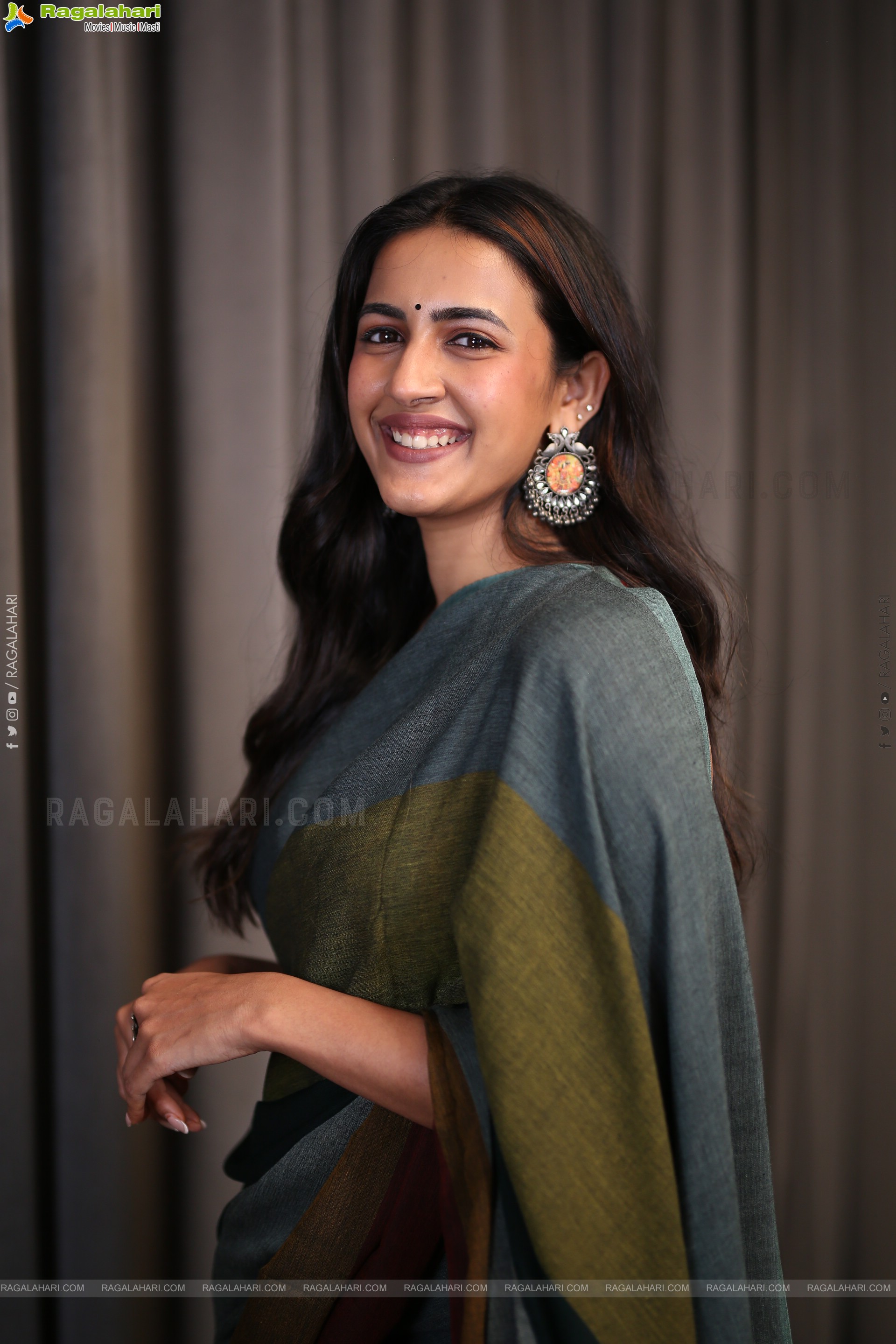 Niharika Konidela at Committee Kurrollu Interview, HD Gallery