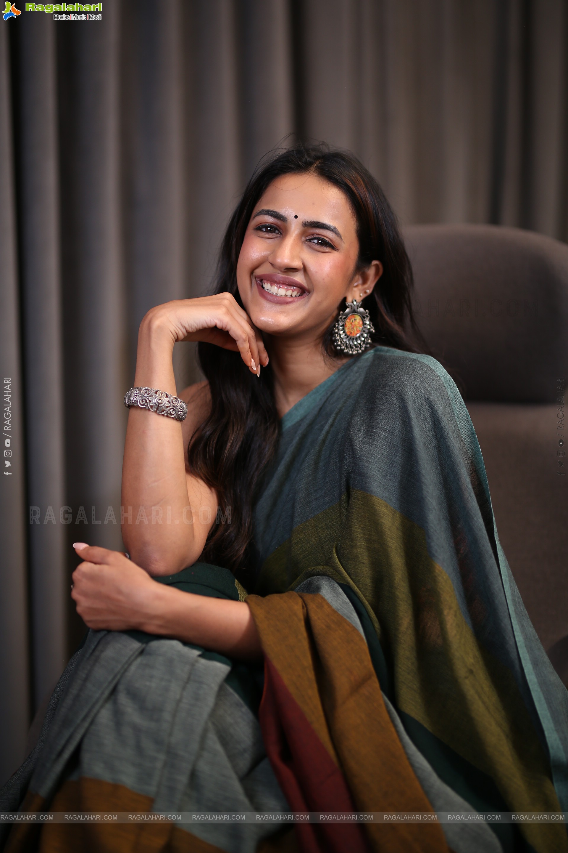 Niharika Konidela at Committee Kurrollu Interview, HD Gallery