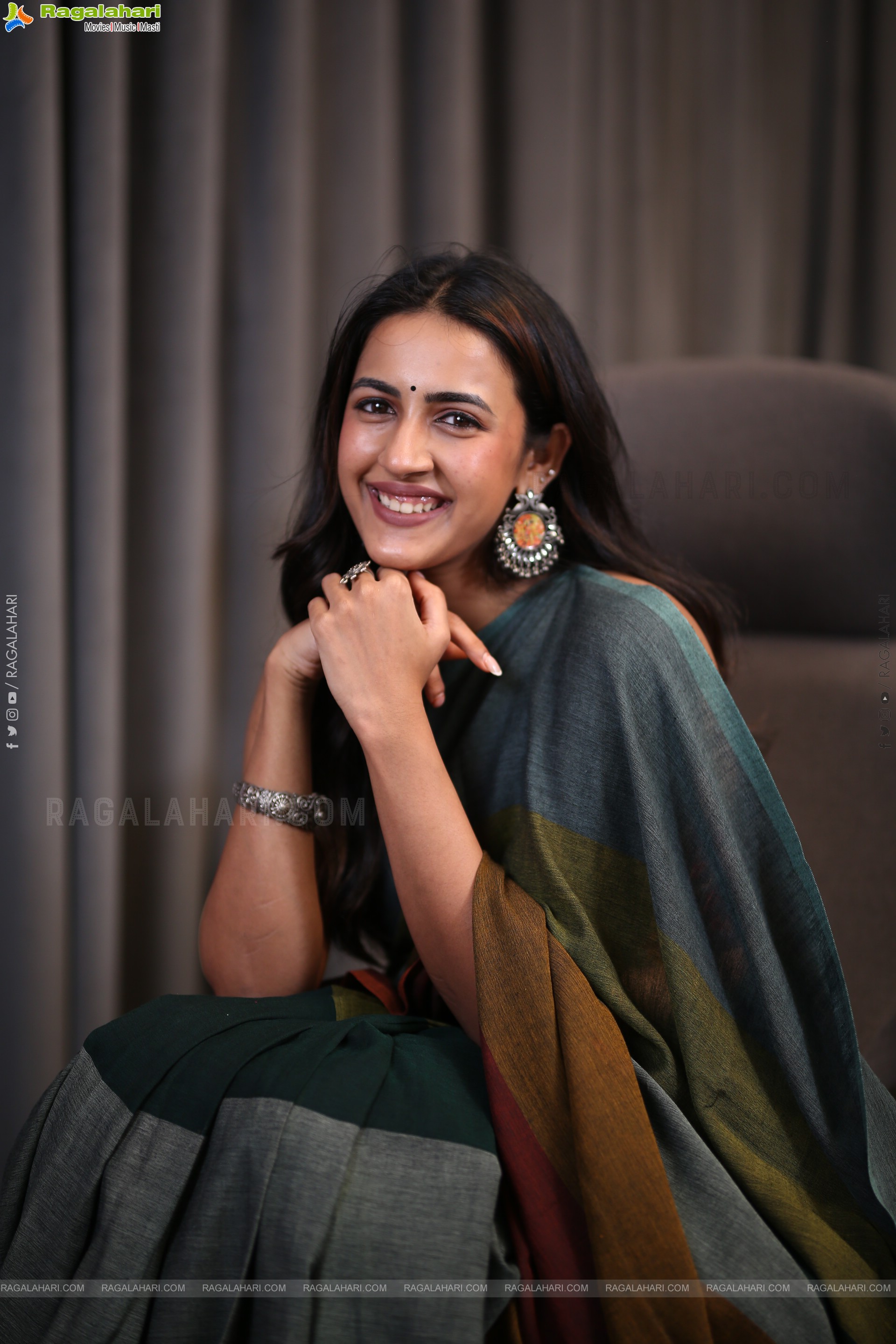 Niharika Konidela at Committee Kurrollu Interview, HD Gallery