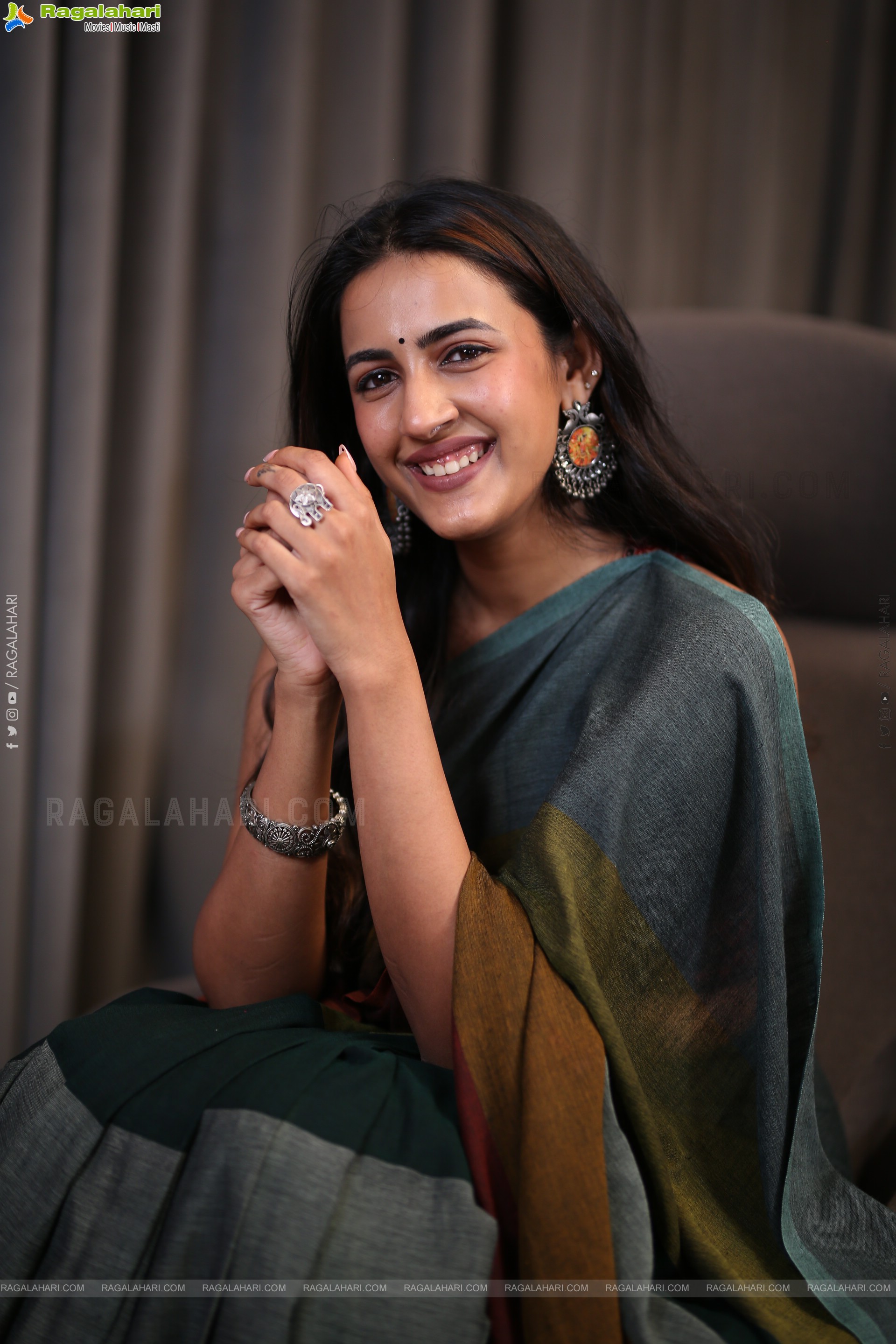 Niharika Konidela at Committee Kurrollu Interview, HD Gallery