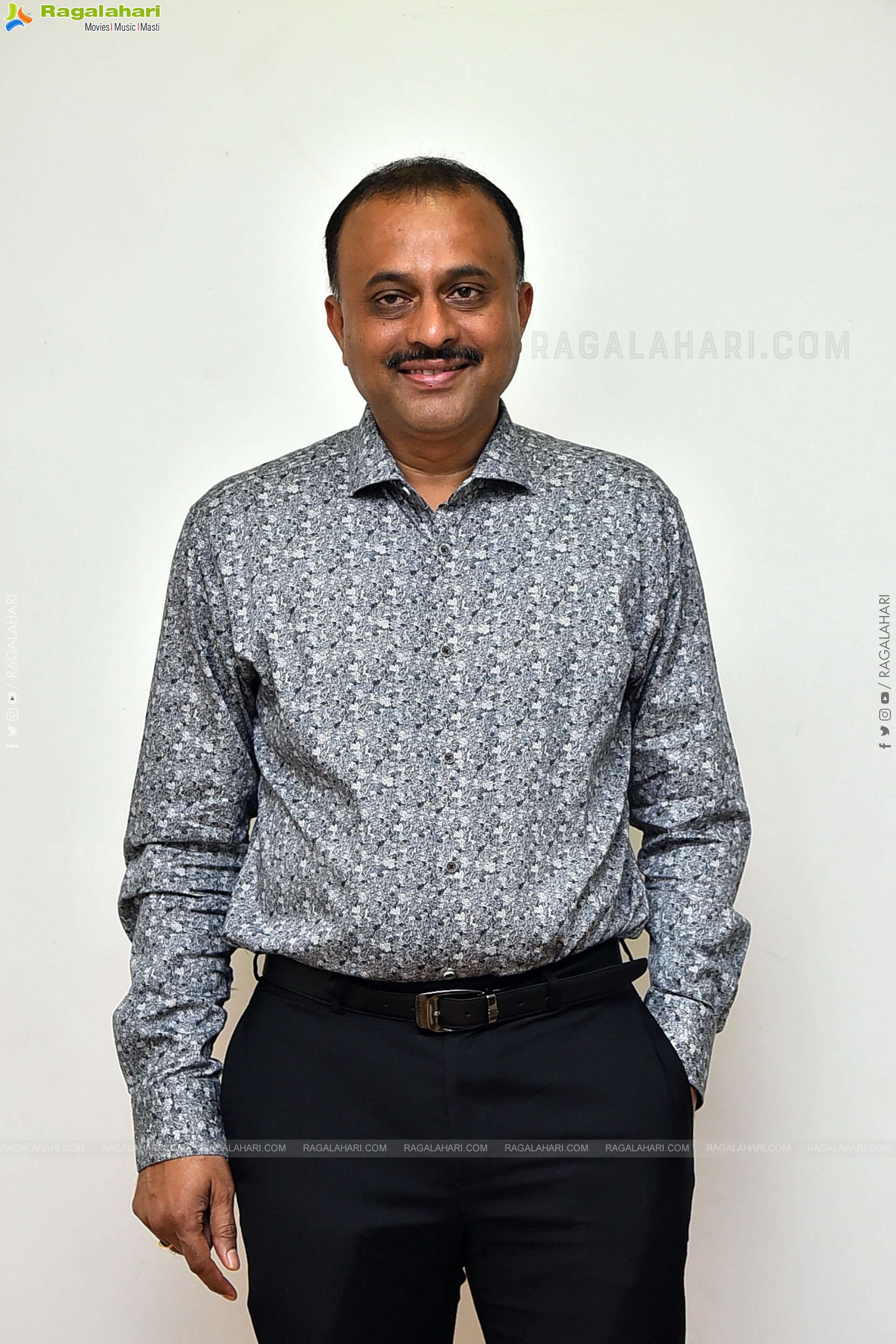 Producer TG Vishwa Prasad at Mr. Bachchan Interview, HD Gallery