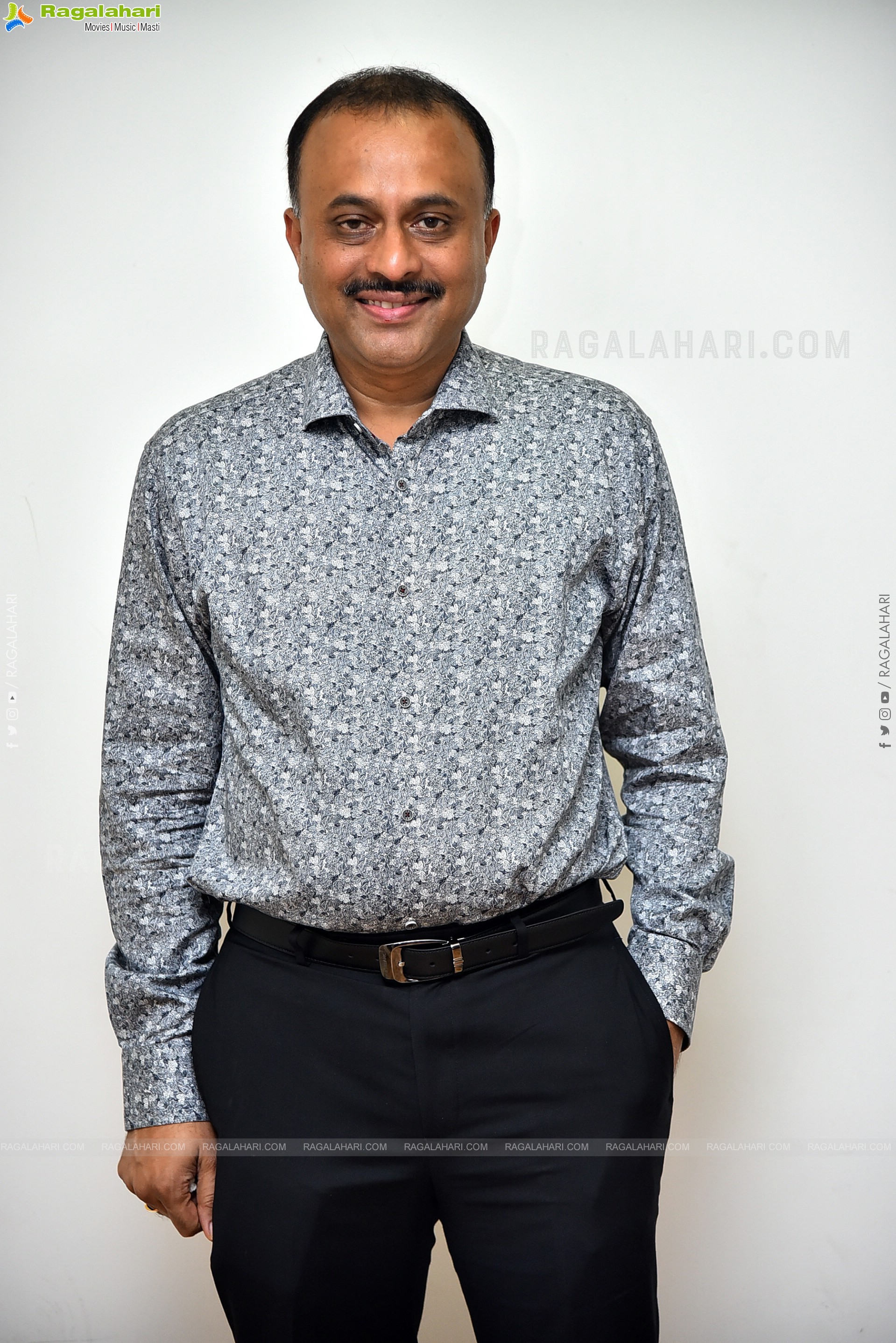 Producer TG Vishwa Prasad at Mr. Bachchan Interview, HD Gallery