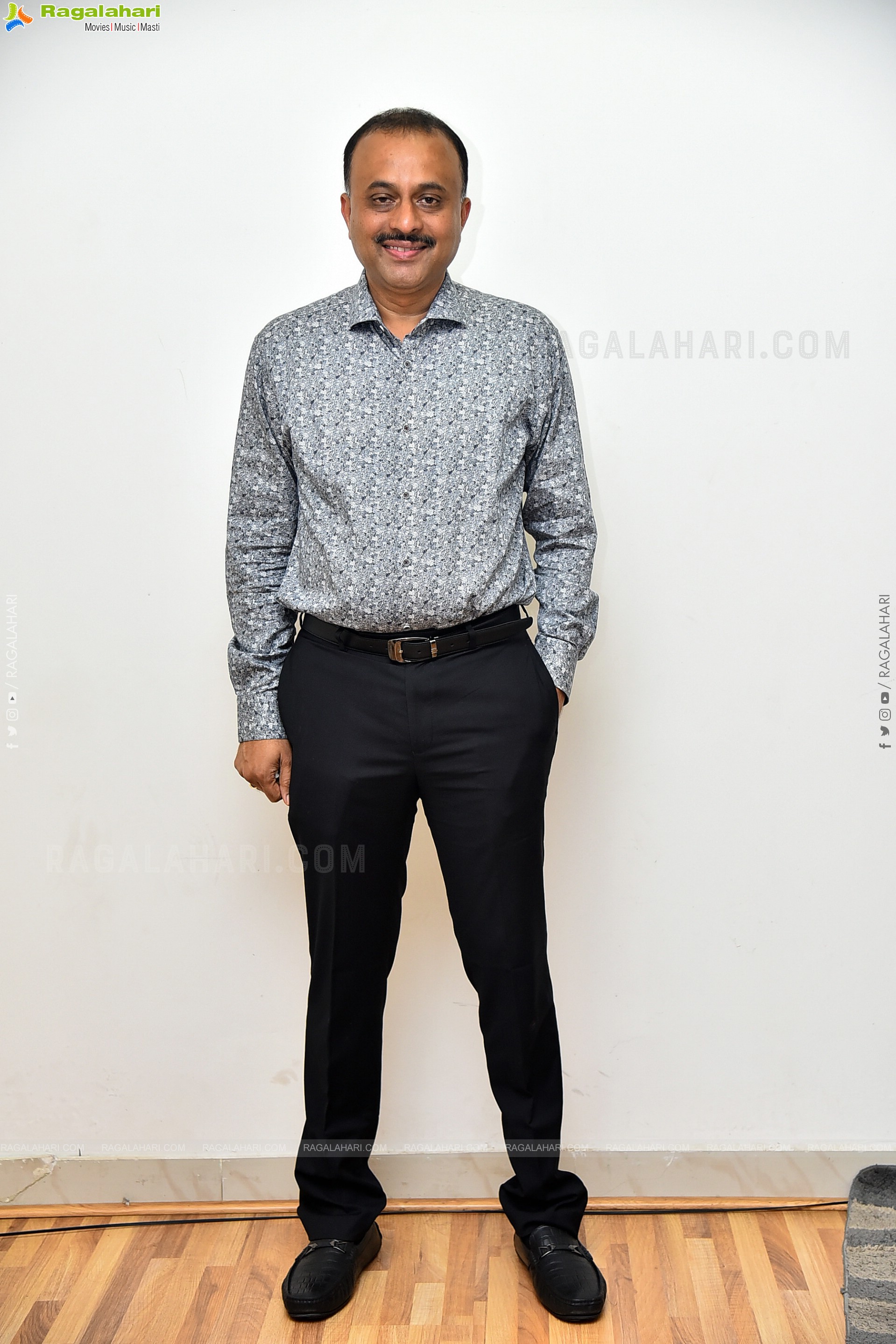 Producer TG Vishwa Prasad at Mr. Bachchan Interview, HD Gallery