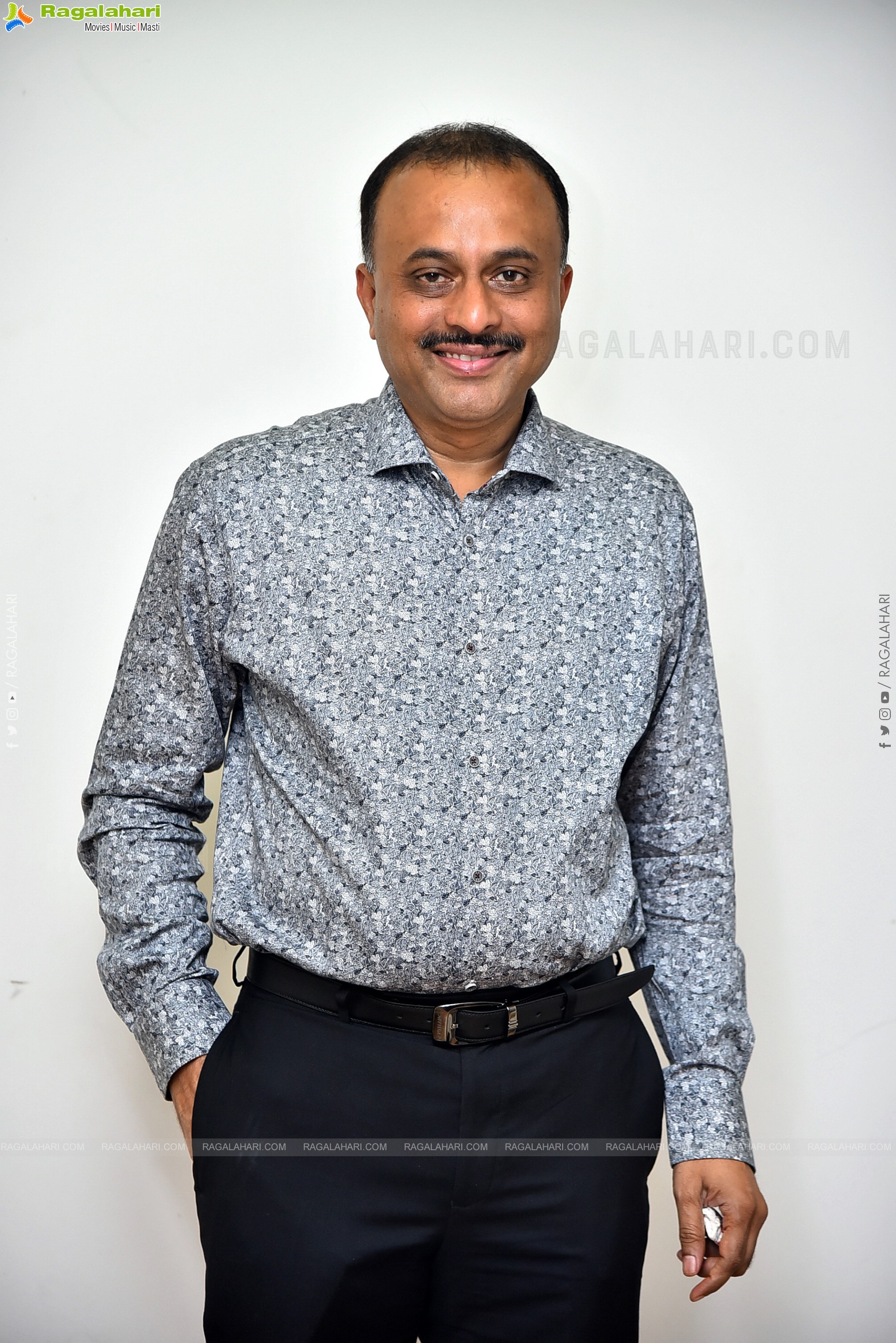 Producer TG Vishwa Prasad at Mr. Bachchan Interview, HD Gallery