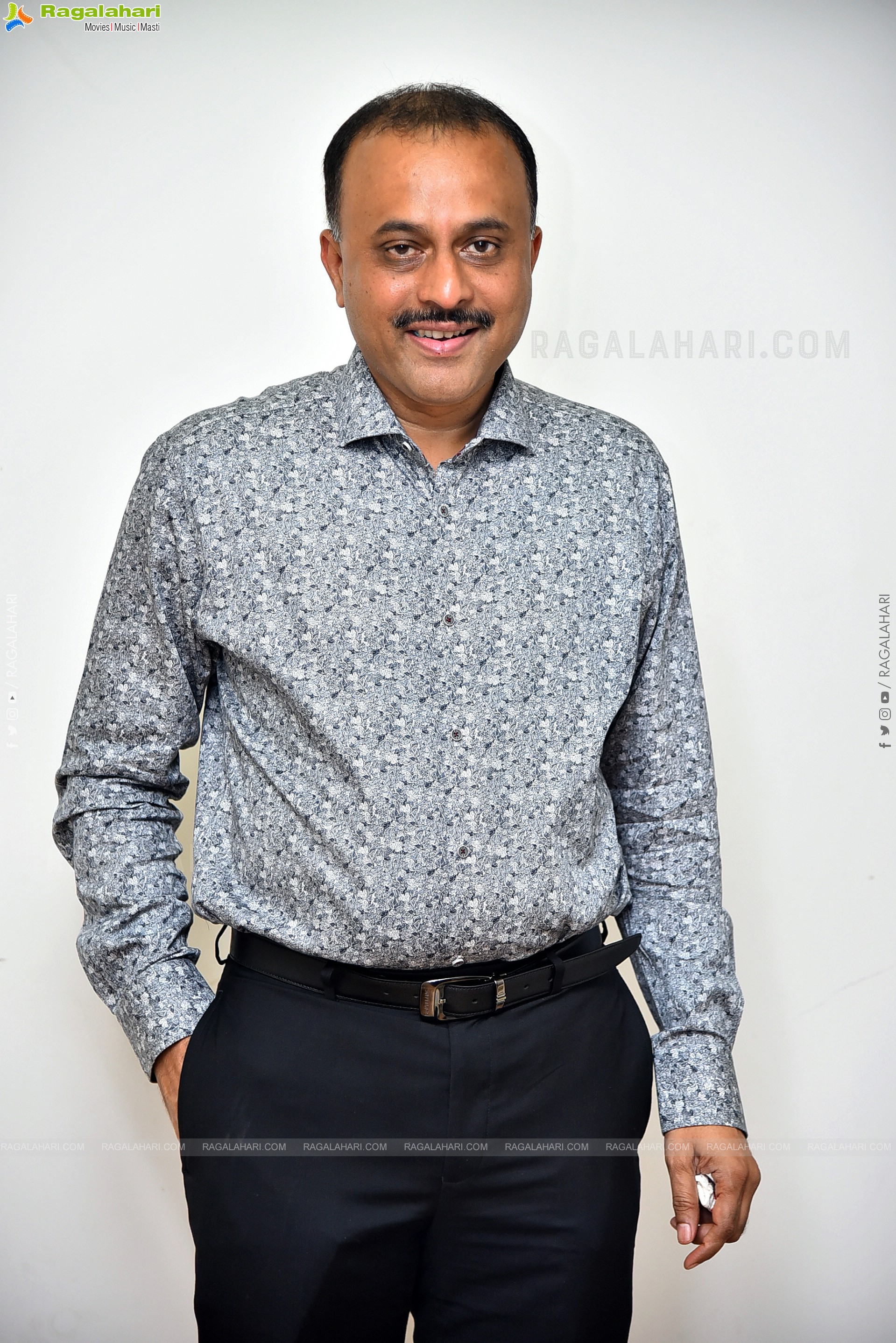 Producer TG Vishwa Prasad at Mr. Bachchan Interview, HD Gallery