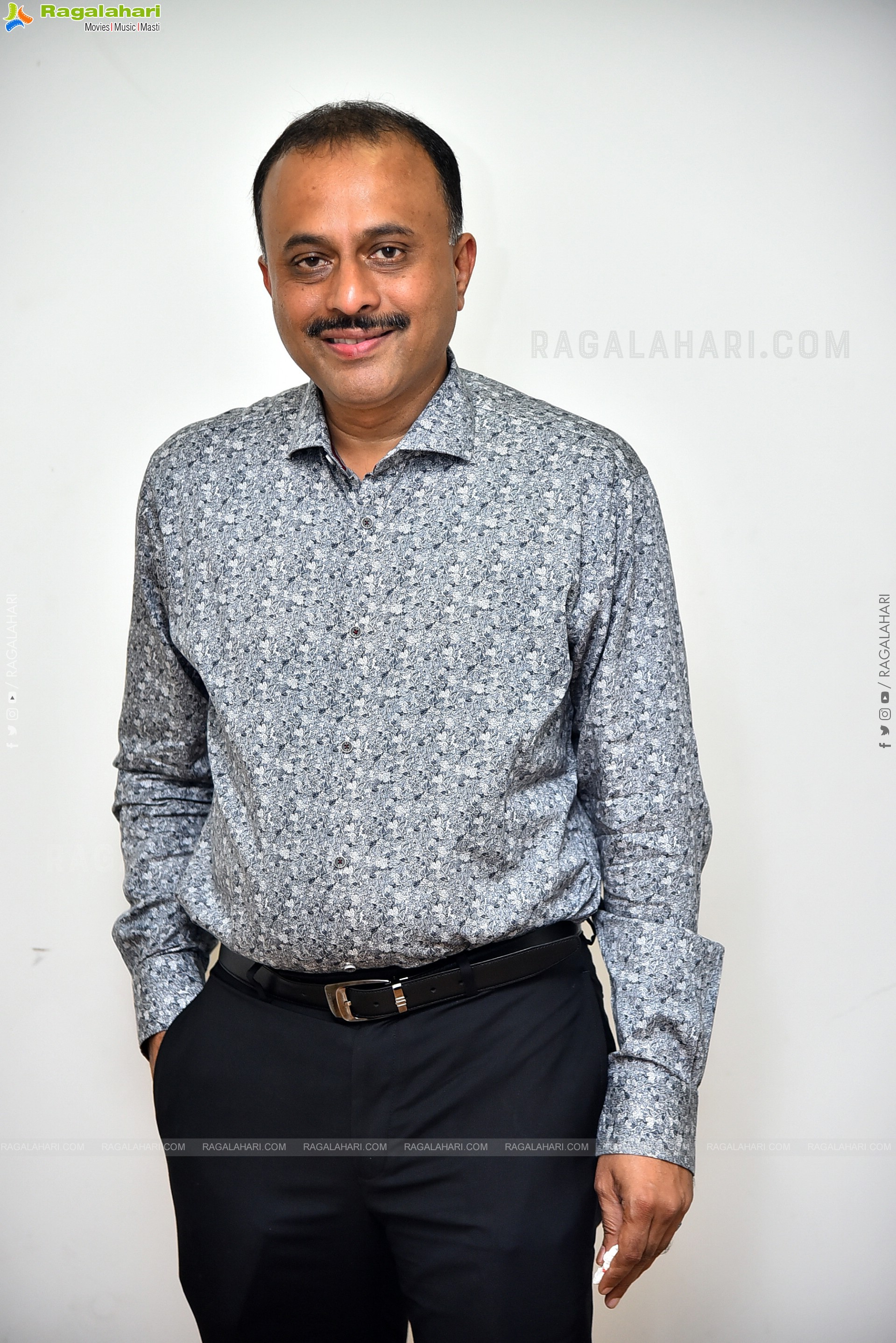 Producer TG Vishwa Prasad at Mr. Bachchan Interview, HD Gallery