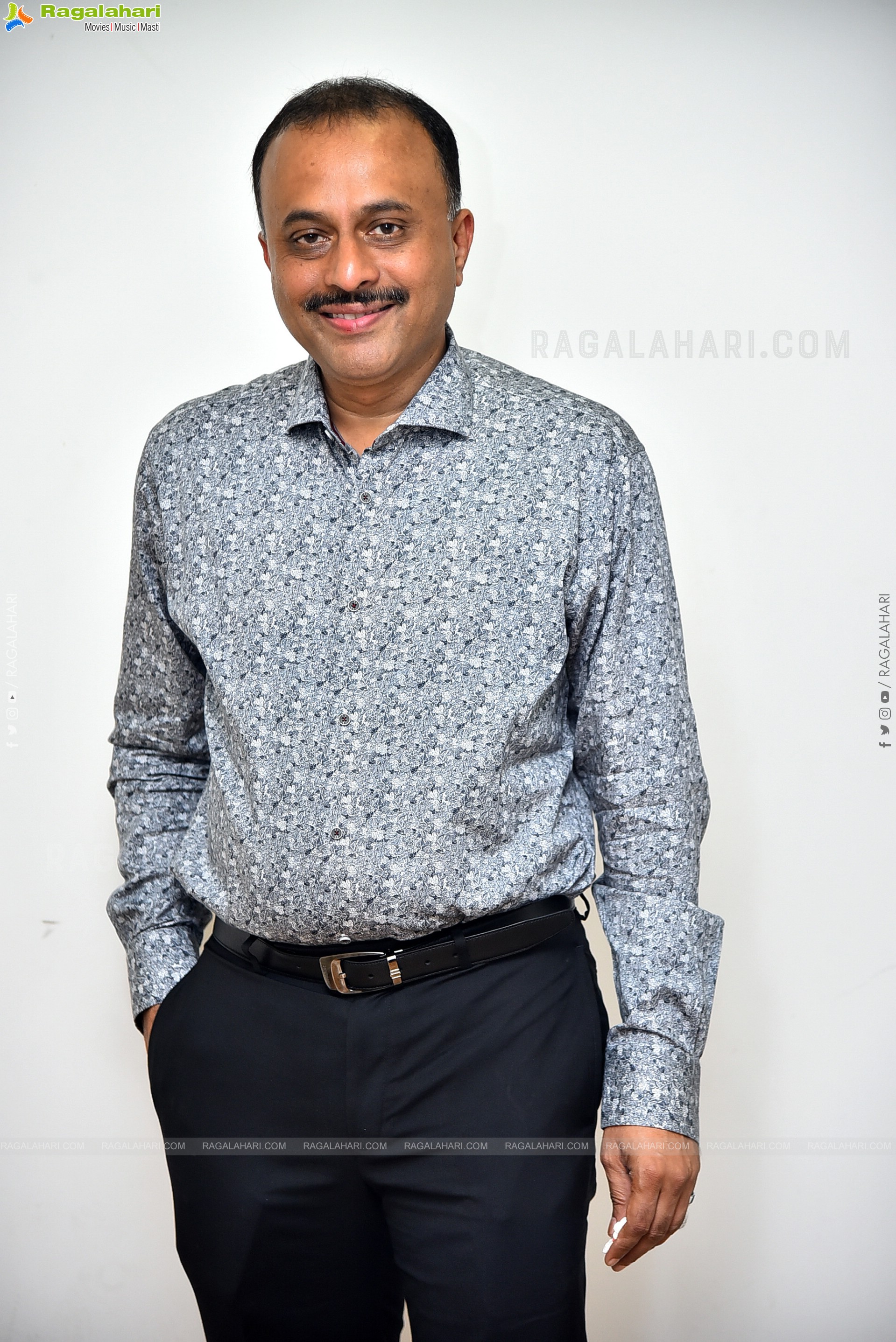 Producer TG Vishwa Prasad at Mr. Bachchan Interview, HD Gallery