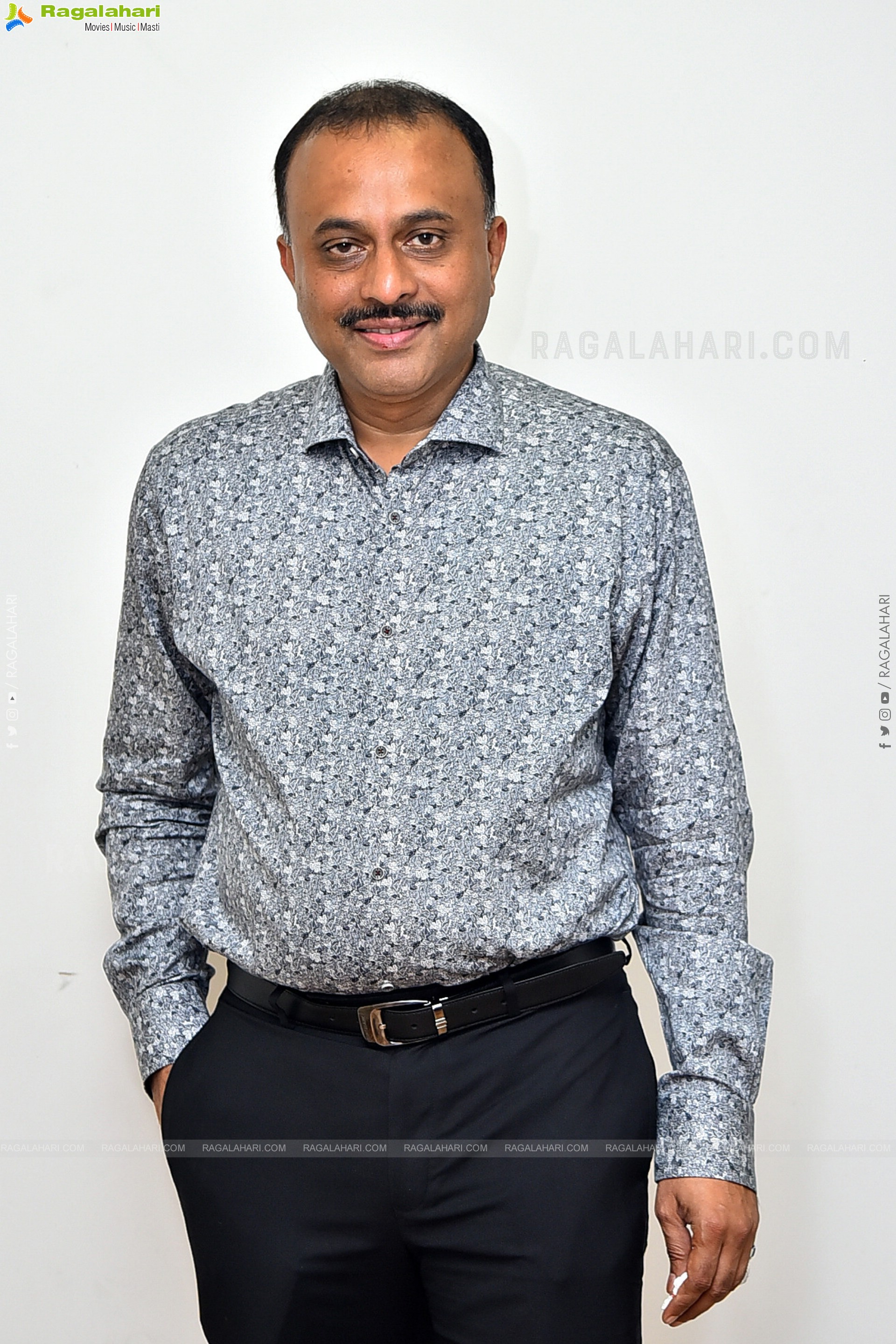 Producer TG Vishwa Prasad at Mr. Bachchan Interview, HD Gallery