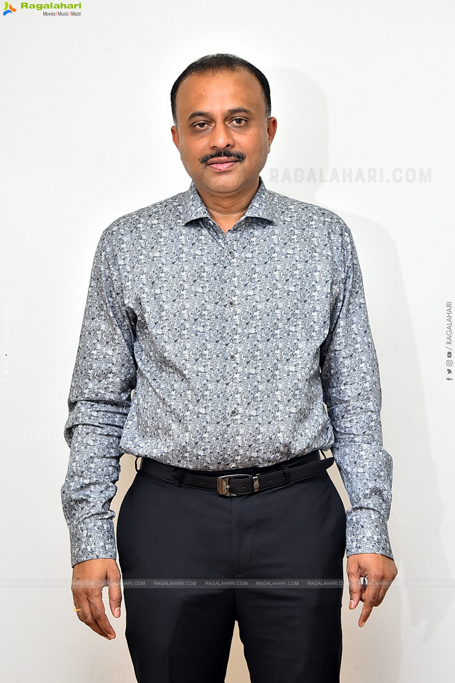 Producer TG Vishwa Prasad at Mr. Bachchan Interview, HD Gallery