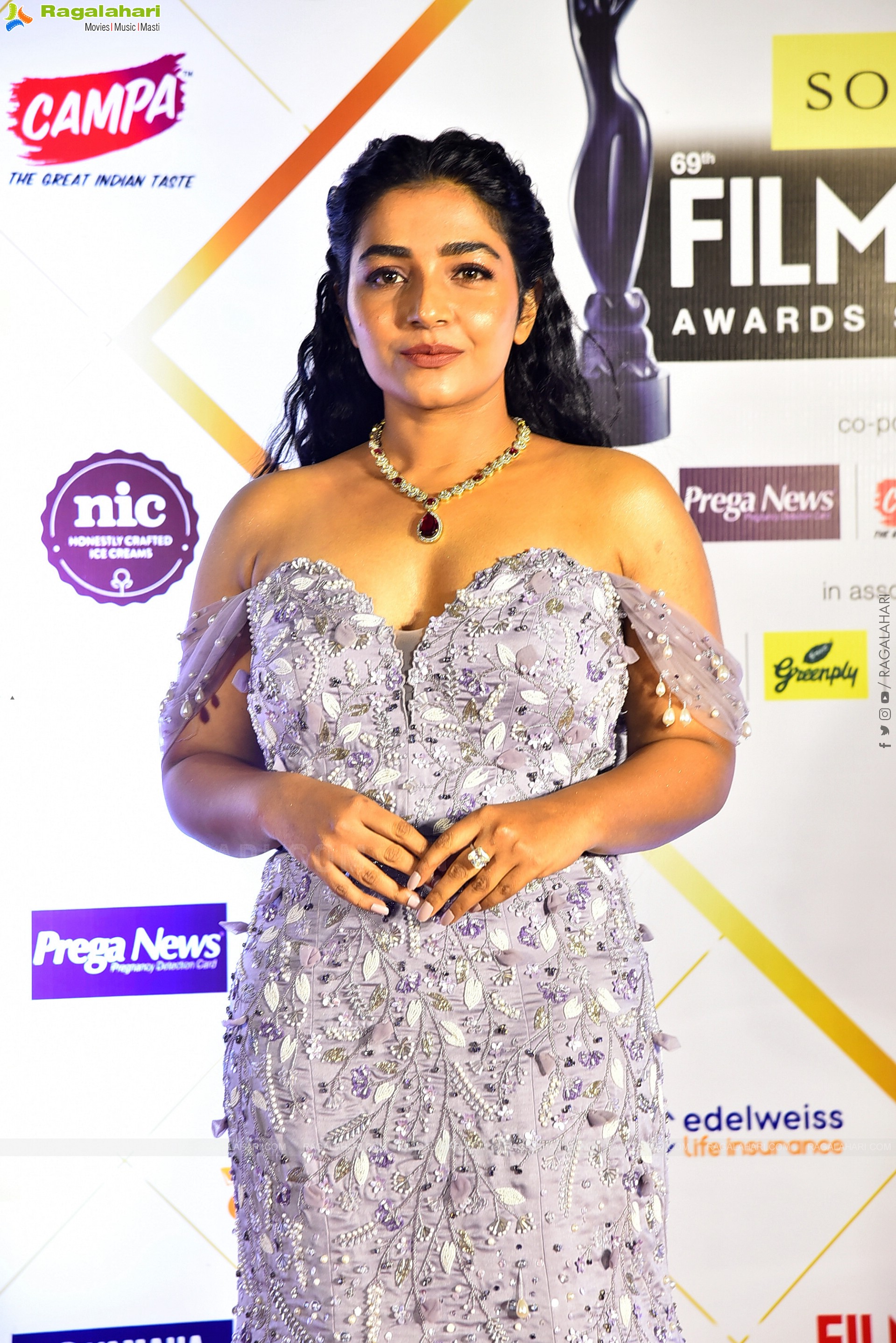 Rajisha Vijayan at Filmfare Awards Event, HD Gallery