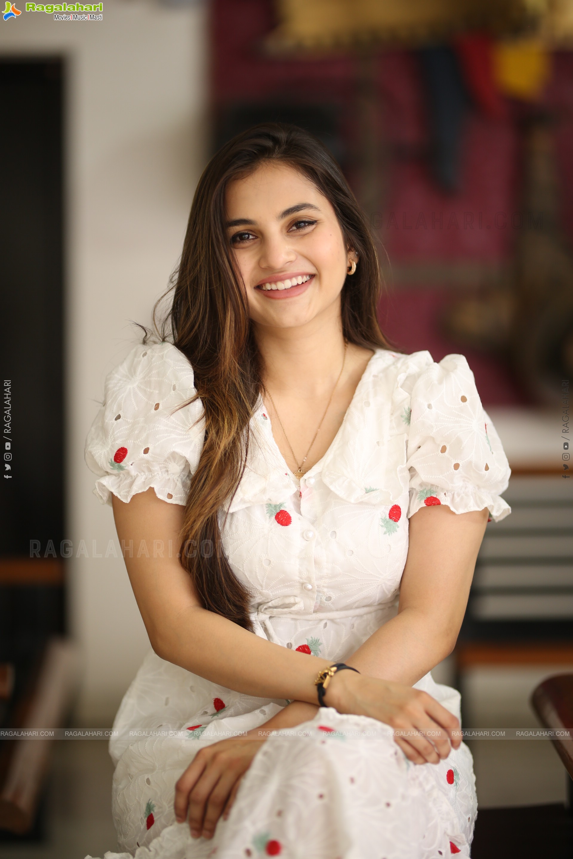 Ramya Pasupuleti at Maruthi Nagar Subramanyam Interview, HD Gallery