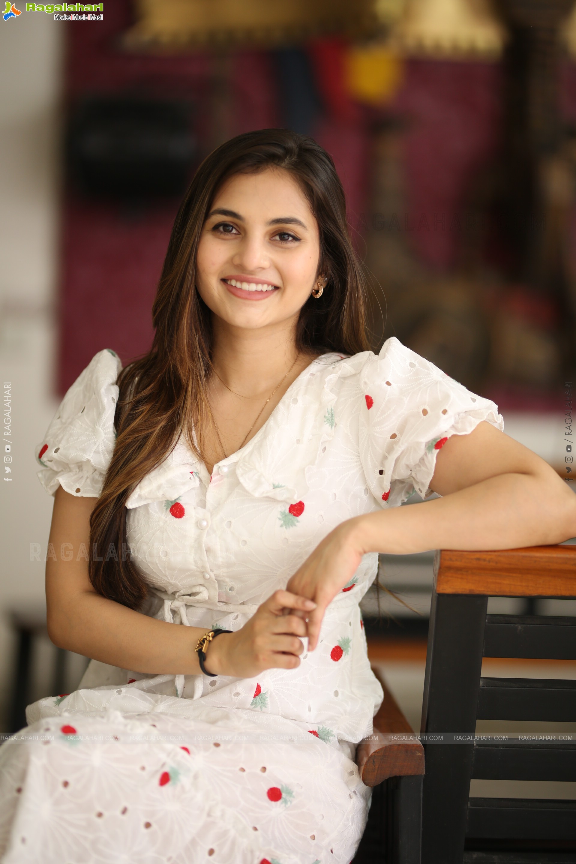 Ramya Pasupuleti at Maruthi Nagar Subramanyam Interview, HD Gallery