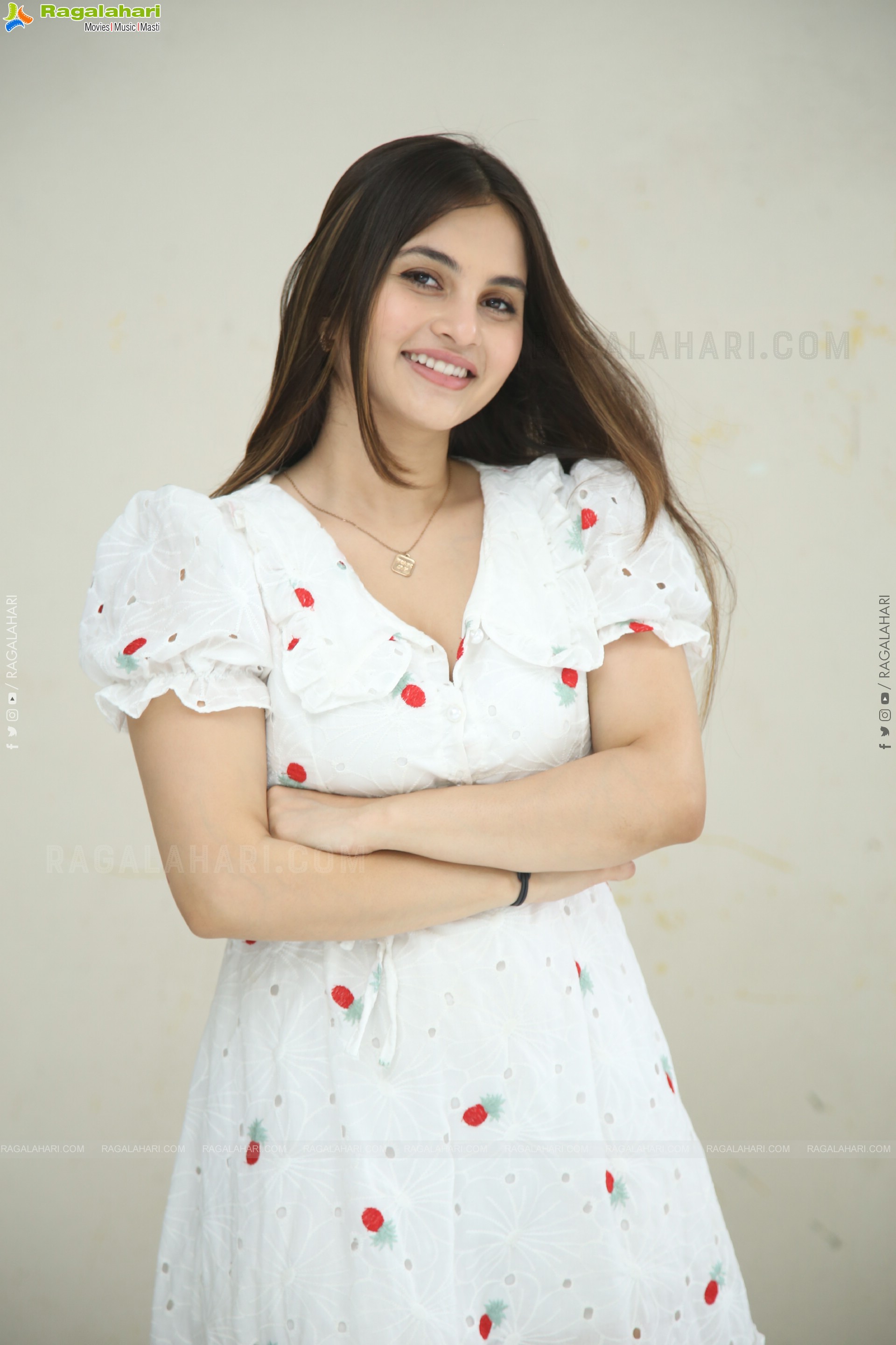 Ramya Pasupuleti at Maruthi Nagar Subramanyam Interview, HD Gallery