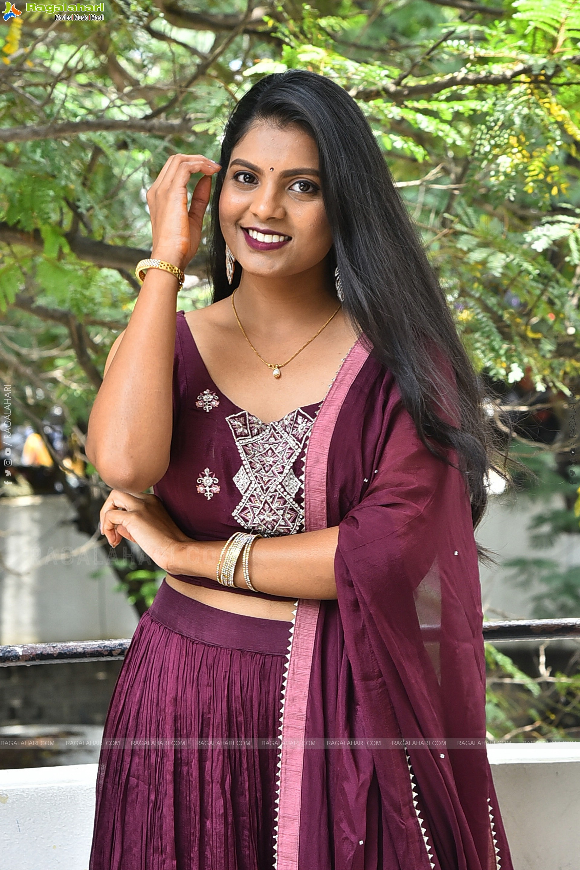 Sai Chandana Reddy at The Deal Movie Poster Launch, HD Gallery