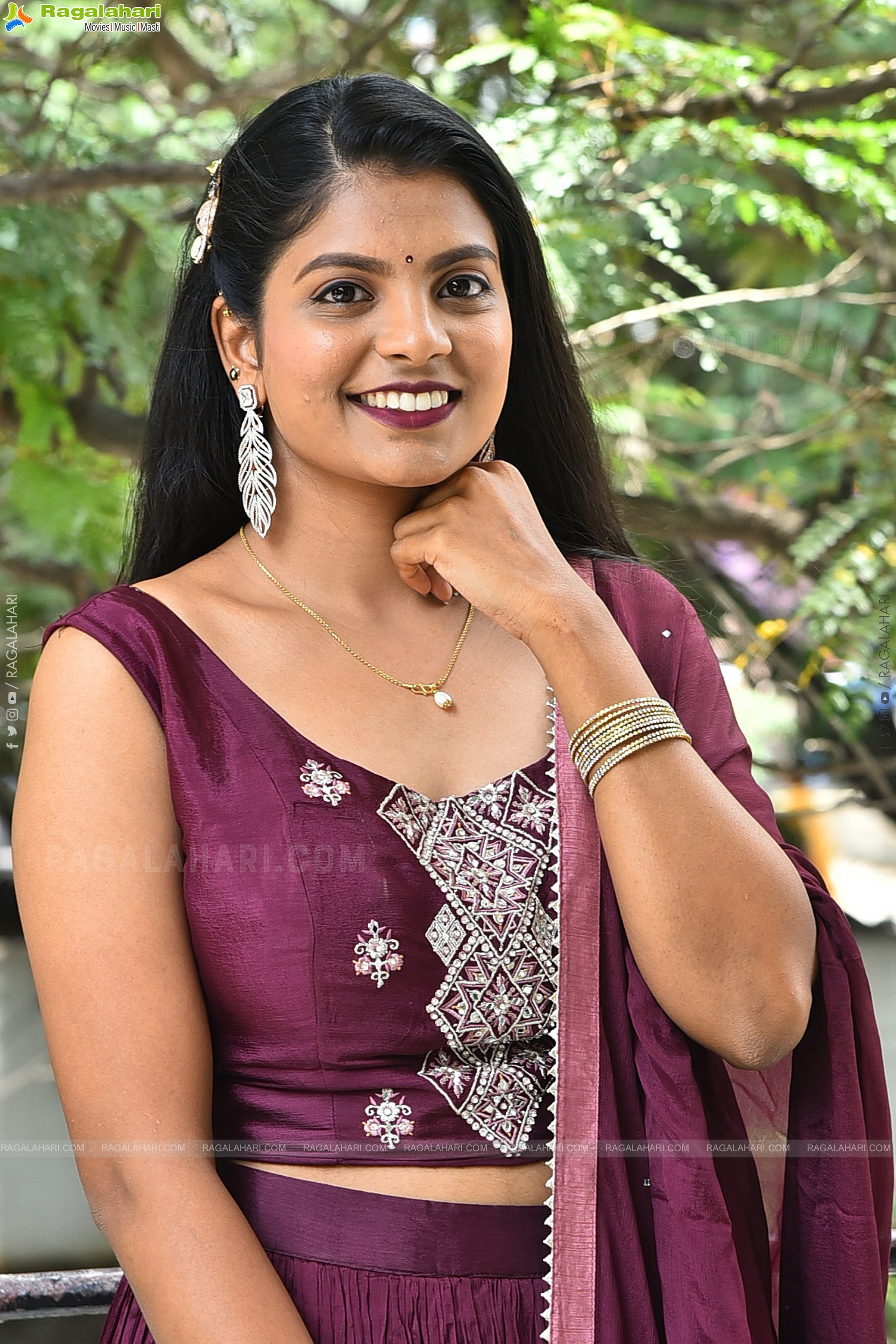 Sai Chandana Reddy at The Deal Movie Poster Launch, HD Gallery