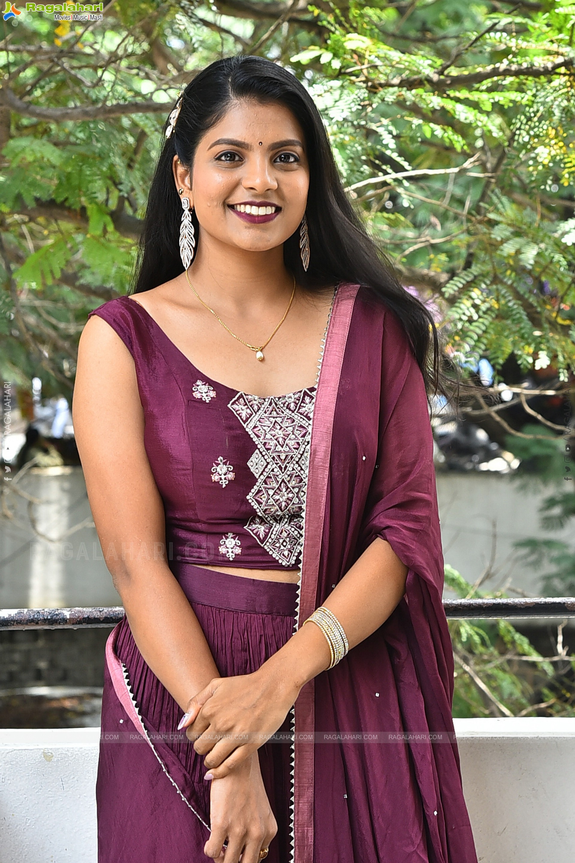 Sai Chandana Reddy at The Deal Movie Poster Launch, HD Gallery