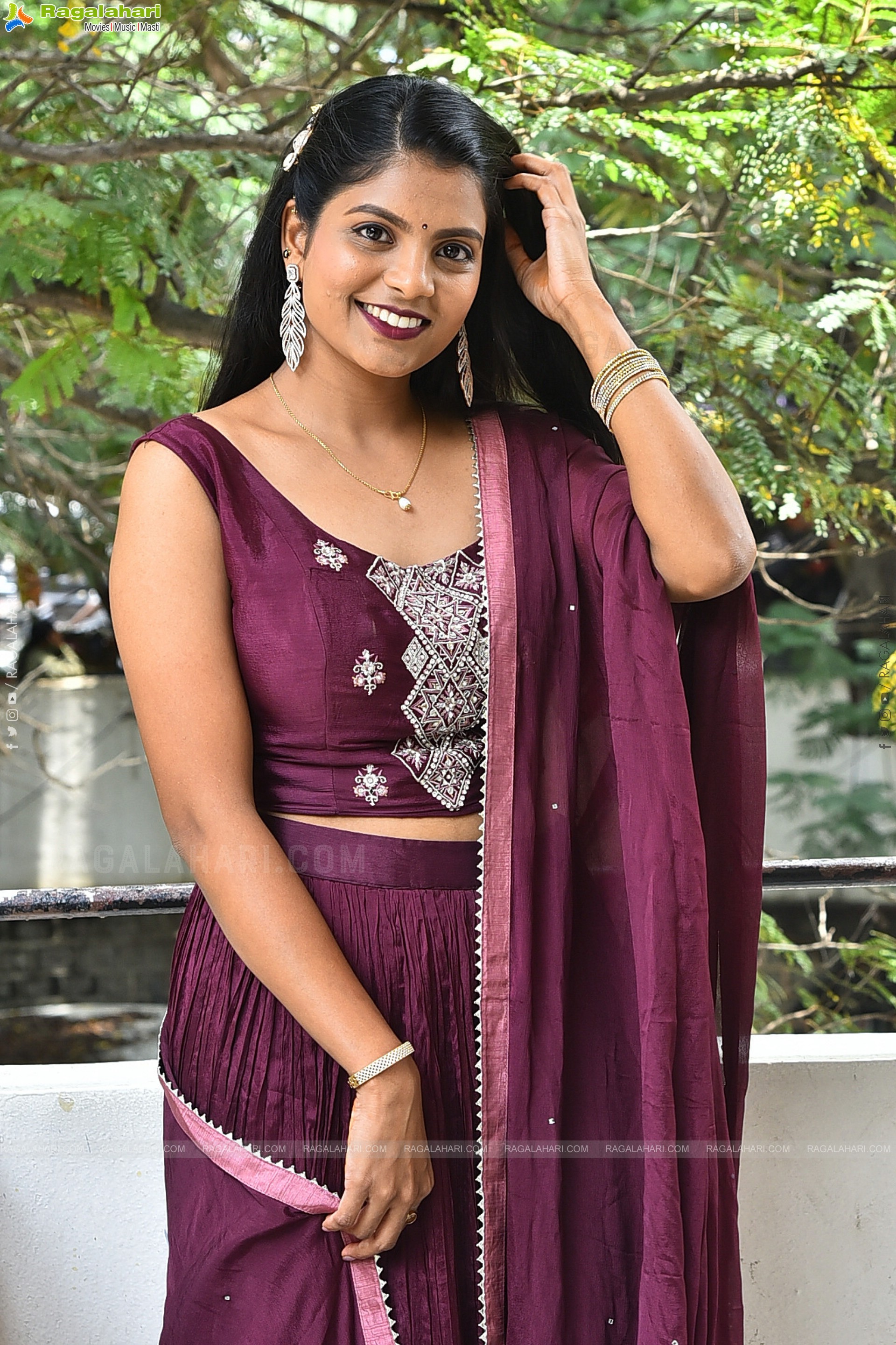 Sai Chandana Reddy at The Deal Movie Poster Launch, HD Gallery