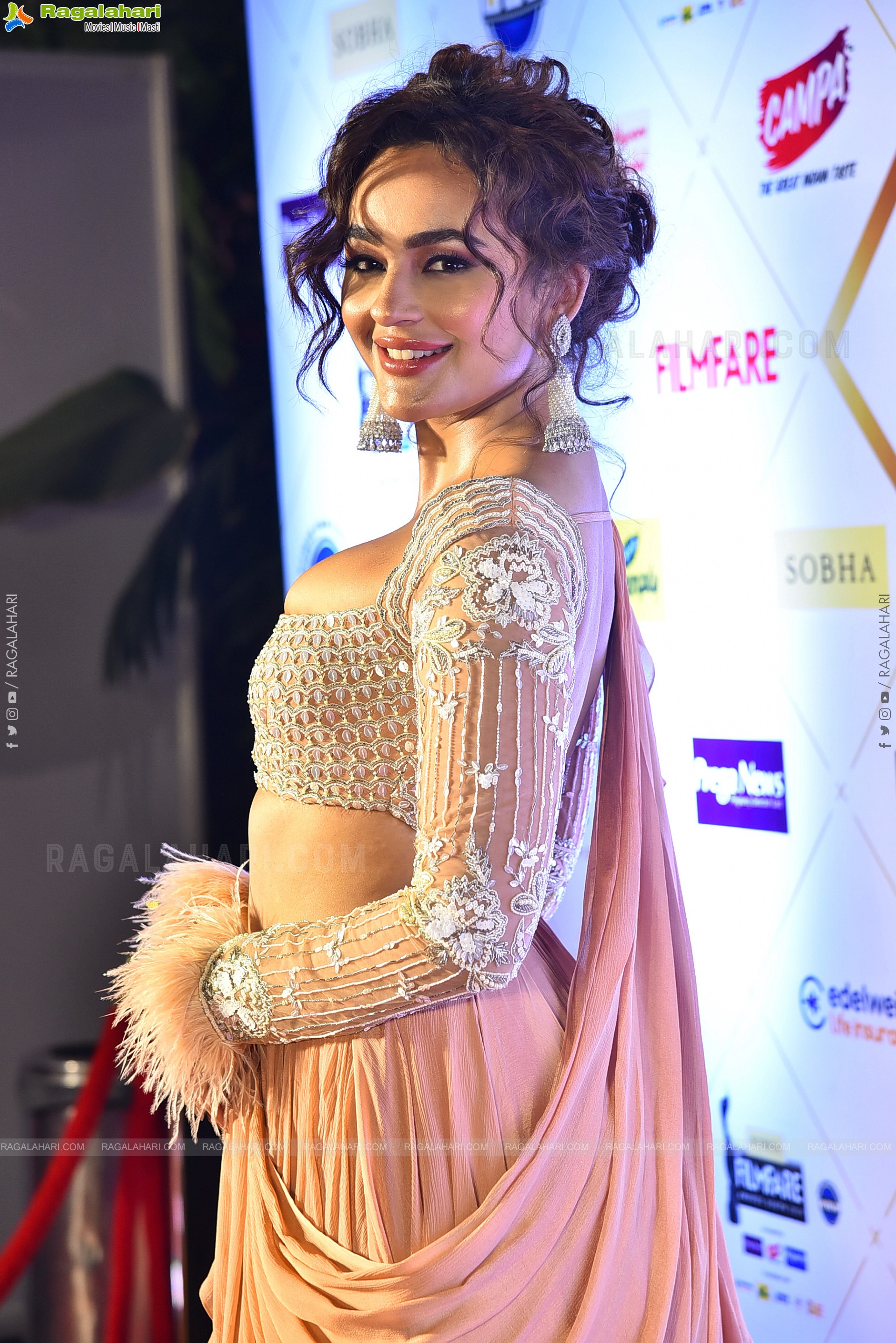 Seerat Kapoor at Filmfare Awards South Event, HD Gallery