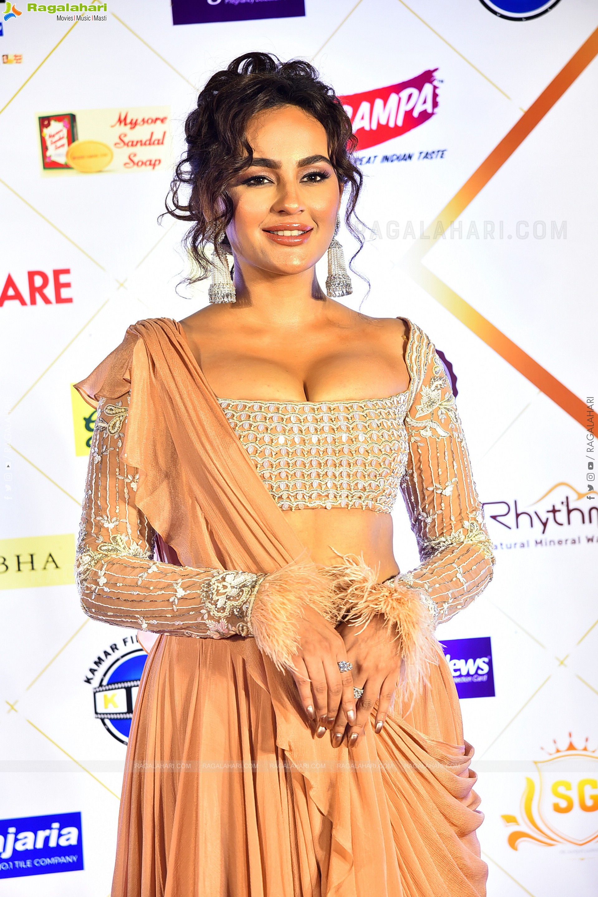 Seerat Kapoor at Filmfare Awards South Event, HD Gallery