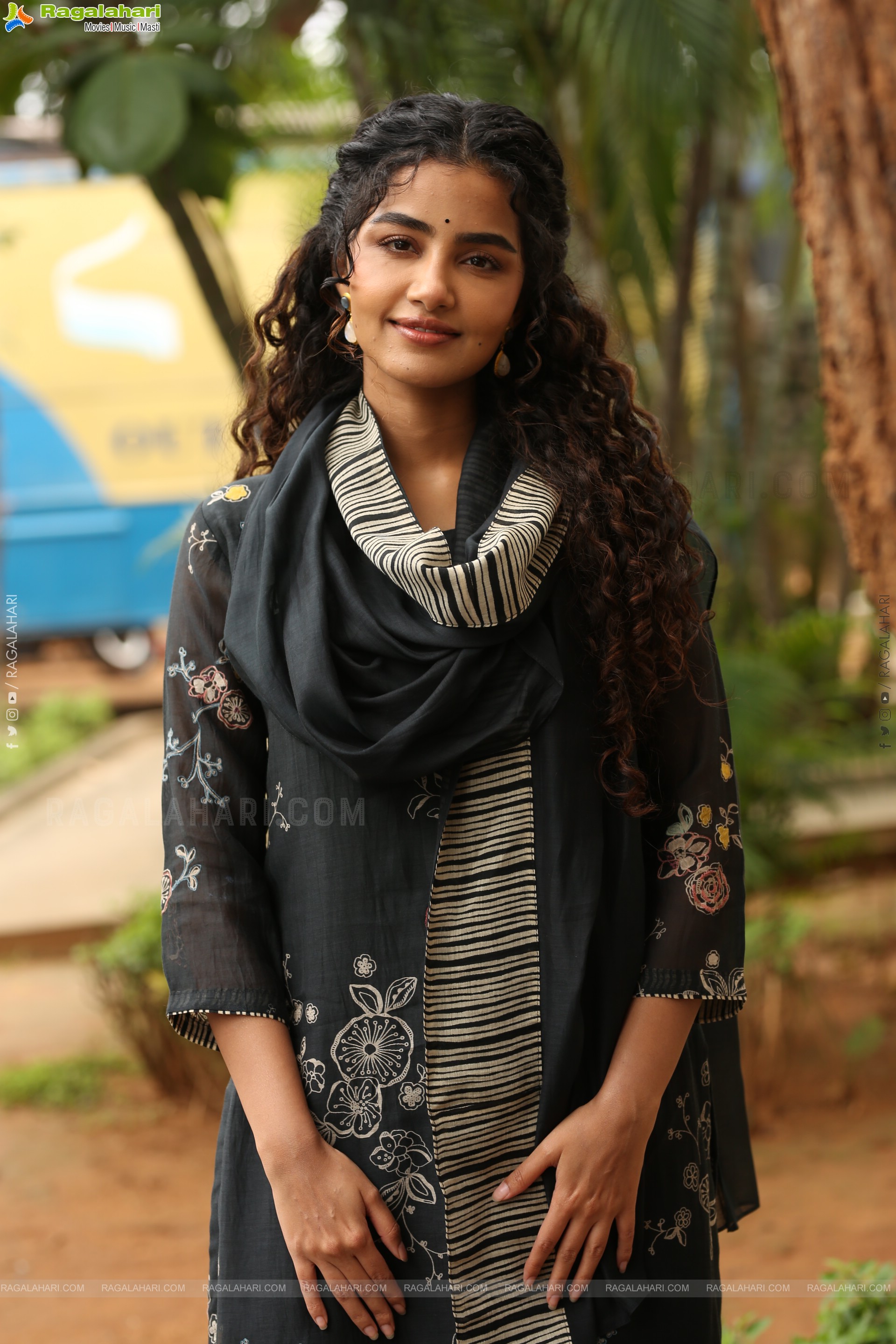 Anupama Parameswaran at Paradha Movie Interview, HD Gallery
