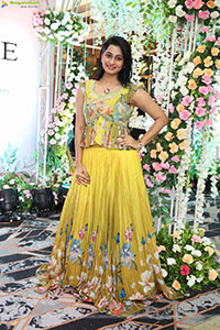 Bhavishya Latest stills in Green Designer Dress