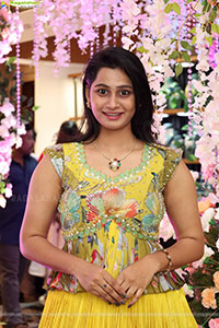 Bhavishya Latest stills in Green Designer Dress
