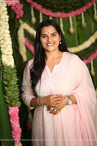 Kavya Kalyanram at TDR Cinemas Production No 1 Movie Opening