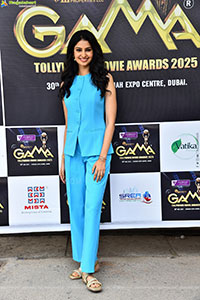 Manasa Varanasi at Gama Awards Curtain Raiser Event