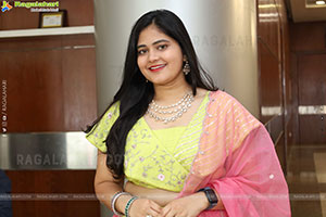Milky Madhu stills in Yellow Lehenga Choli, HD Gallery