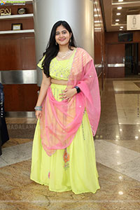 Milky Madhu stills in Yellow Lehenga Choli, HD Gallery