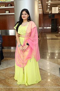 Milky Madhu stills in Yellow Lehenga Choli, HD Gallery