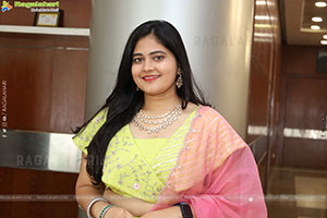 Milky Madhu stills in Yellow Lehenga Choli, HD Gallery