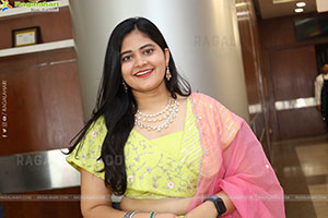 Milky Madhu stills in Yellow Lehenga Choli, HD Gallery